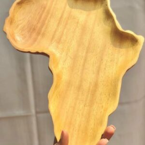Curved wood platter curvings