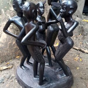 Maasai Family Dancing Original Kamba tribe